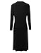 BIADANI Women Classic Long Sleeve Soft Drape Split Hem Light Weight Maxi Cardigan