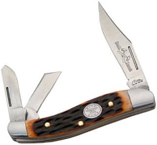 Amazon Com Rite Edge Sowbelly 3 Blade Knife Hunting Knives Sports Outdoors