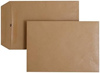 Post 04240331 Pack of 500 Mailing Envelopes Self Seal C5 162 x 229 mm, 75 g, Brown