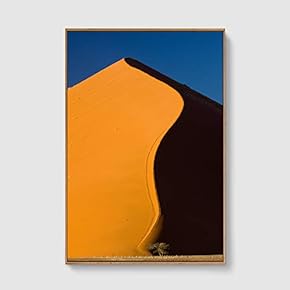 Framed Canvas Home Artwork Decoration Desert Canvas Wall Art for Living Room, Bedroom - 16x24 inches