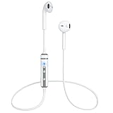 Bluetooth Headphones, Wireless Headphones, V4.1 Stereo Bluetooth Earbuds Noise Cancelling Wireless Earbuds Sports Earphones with Mic for iPhone X/8/7 Plus Samsung Galaxy S9/8/7and Android Phones