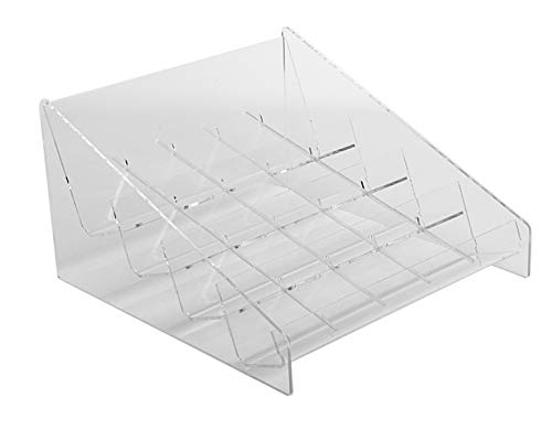 20 Pocket Bookmark Displays Dividers | Book Mark Rack | Bookmarker Display | Vertical Business Card Holder