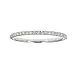 1/6 ctw Pave Diamond Wedding Band in 10K White Gold