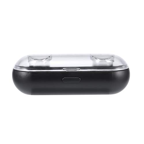 QUICATCH Bluetooth5.0 Wireless Earphone Sports Sweatproof Waterproof in-Ear Hearphone Headset for Fitness Cycling Running(Black)