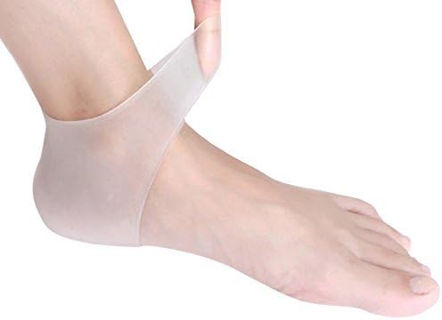 Shop Flash Bruised Ankle Pain Soothing Slicone Healing Sleeves, Women, Clear, Large by Shop Flash