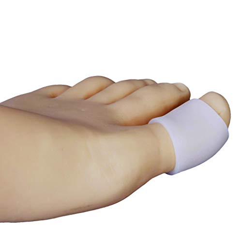 FootMatters Soft Silicone Gel Big Toe Caps & Sleeves Combo Pack
