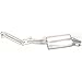 Muffler for BMW 325i 87-91 Aluminized Steel Offset Inlet Outlet Clamp-On