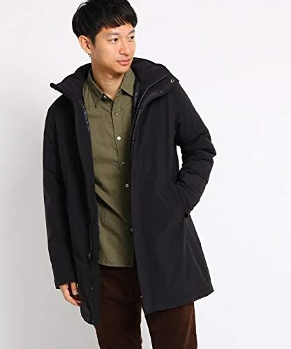 Amazon ザショップティーケー モッズコート ビジネスでもカジュアルでも ダウンモッズコート メンズ ブラック 019 02 M コート ジャケット 通販