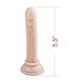 5.5” Anal Sex Dildo Realistic Cock with Handsfree Suction Cup PVC