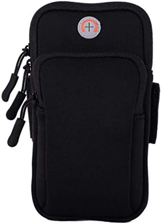 LJCY Waterproof Cell Phone Armband Case/Arm Bag/Armband Bag/Arm case for iPhone 8, 7, 6, 6S, Samsung Galaxy S9, S8, S7, S6 with Adjustable Elastic Band for Running, Walking, Hiking,Riding