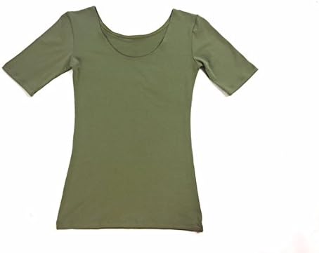 modbod | Lotus Effect | Women's Reversible Half Sleeve Tee | Extra Long Soft Cotton Comfortable Top