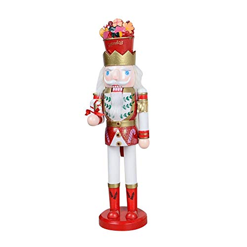 Christmas Nutcracker Puppet Gift Candy Man Shape Nutcracker Puppet Figures Decoration