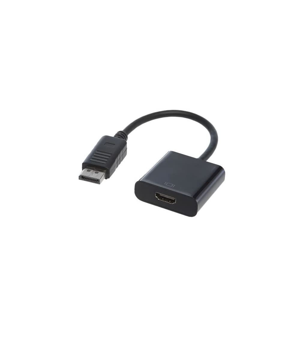 APM 590474 Displayport/HDMI Male to Female Converter - Black