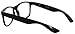 Online-Welcome OWL - Non Prescription Glasses - Clear Lens Black Frame - UV Protection (1 Pair)