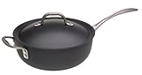 Calphalon Commercial Hard-Anodized 4-Quart Chef's Pan with Lid