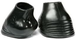 Acavallo Gel Hoof Boots Black Full