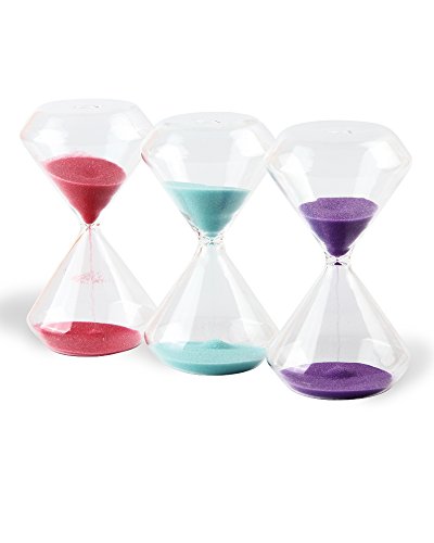 Biloba 3pcs set 4 inch sand timer/hourglass，1-3-5 min…
