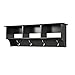 Prepac 48 inch Wide Hanging Entryway Shelf, Black