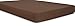 Angel Bedding Soft All Round Elastic Queen Fitted Sheet Only 15 Inch Deep Pocket Solid Brown - 1800 Series Brushed Microfiber, Soft & Breathable, Easy On/Off, Fits All Mattress