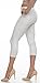 Extra Soft Capri Leggings with High Waist - 20 Colors - Plus (One Size fits Most (XS - XL), White)