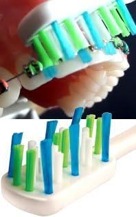 Ebb Orthodontic Easy Braces Toothbrush (Set Of 2) (Blue)