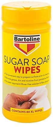 Bartoline 2 x Sugar Soap Wipes Pack 80 (332367)