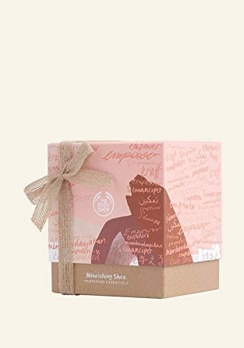 The Body Shop Nutty Nourishing Shea Pampering Essentials Body Butter Soap hand cream shower gel Gift SET - Image 3