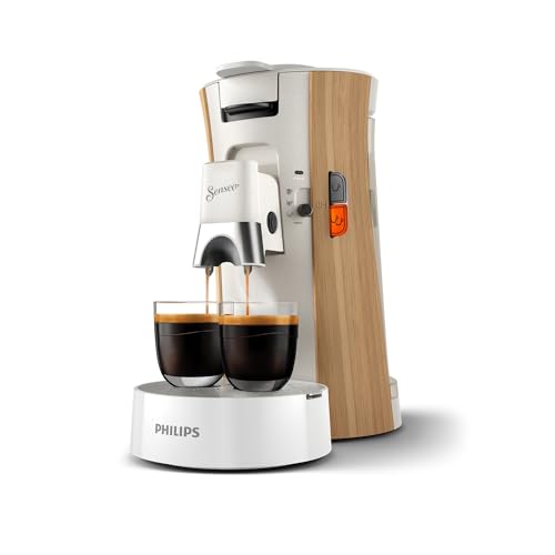 PHILIPS Senseo Select Kaffeepadmaschine, Weiß, 3 Spezialitäten