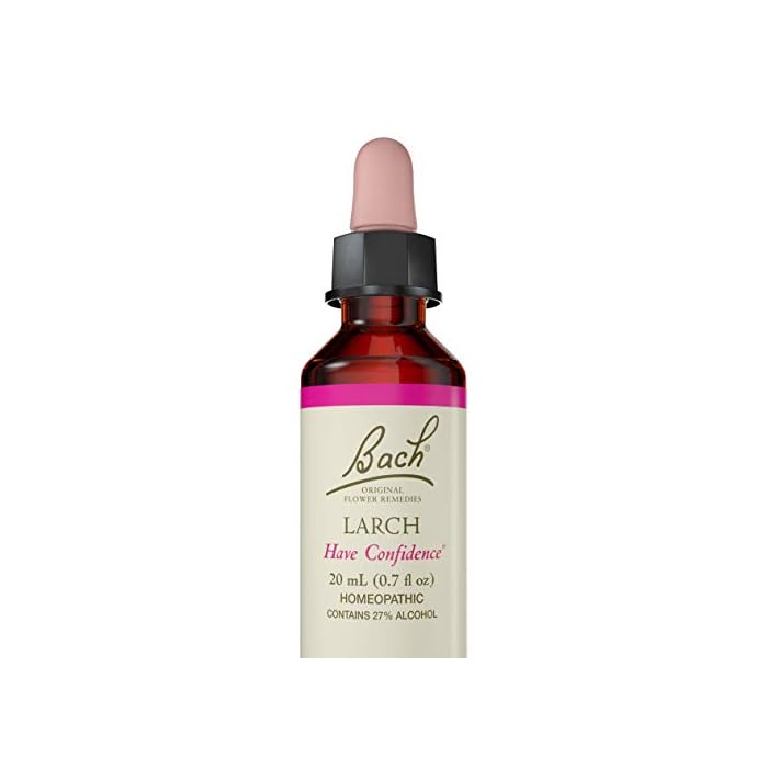 Bach Original Flower Remedies, Larch for Confidence, Natural Homeopathic Flower Essence, Holistic Wellness and Stress…