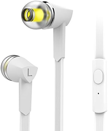 MXditect In Ear Headphones with Stereo Sound White