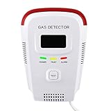 Plug-in Natural Gas Detector,Propane / Methane Sensor Alarm Detector for Home, High Sensitivity,Easy-to-Use