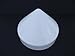 Plastic Piling Cone Marine Dock Boat Pylon Edge Post Head White Cover (White, 10.5