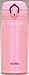 Thermos Water Bottle with Vacuum Insulation 0.35L JNL-352 [One-Touch Open Type] (Coral Pink)
