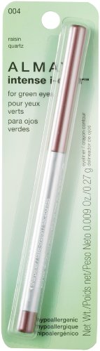 Almay intense i-color Eyeliner, Bring Out the Green, Raisin Quartz 004, 0.009-Ounce Packages (Pack of 2)