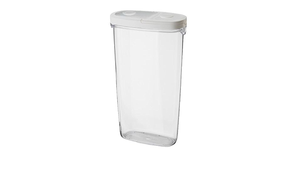 IKEA 365 + - Tarro con tapa, transparente, blanco - 2,3 l ...