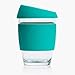 JOCO Glass Reusable Coffee Cup 12oz (Mint)