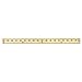 Westcott® Wood Yardstick, Hanging Holes and Metal Ends, 36