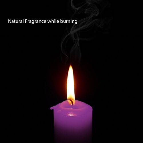 Erec Low Temperature Candle, EREC Romantic Candle for Couples Rosy (Purple)