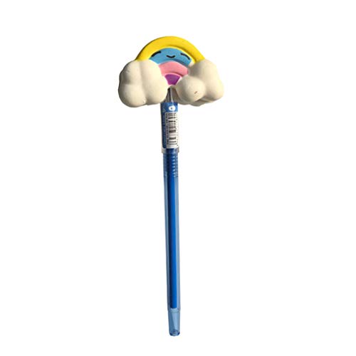 Pulison Ball Pens Squeeze Slow Rising Cream Scented Cute Pens for Students Office Decoration Best Gifts for Students (Blue)