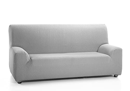 Martina Home Elastic Sofa Cover Tunisia 4 Seater Grey Soul Elastic Sofa Cover, 4 Seater (220 to 260 cm)