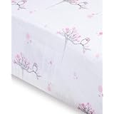 Aden + Anais Classic Crib Sheet - For the Birds (Owls)
