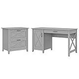Bush Furniture Key West Computer Desk with Storage
