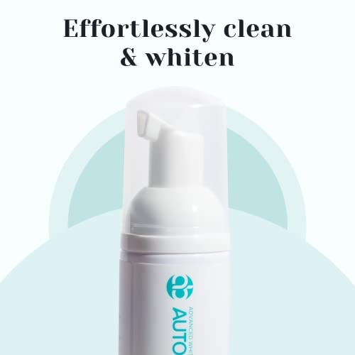 AutoBrush Advanced Whitening Foaming Toothpaste No Sensitivity, Travel Friendly, AntiCavity