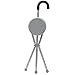 Outdoor Travel Folding Stool Chair Portable Tripod Cane Walking Stick Seat Camping Hiking [US Warehouse] by ShopIdea