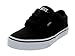 Vans Boys Atwood Sneakers, (Canvas) Black/White, 13 US Little Kid