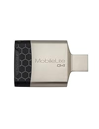Kingston MobileLite G4 USB 3.0 lector de tarjetas multifunción digital (fcr-mlg4)