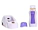 Belle Depilatory Thermostatic Wax Warmer Heater Hair Removal Machine with 150g/5.30oz Water-Soluble Honey Wax Cartridge, Purple