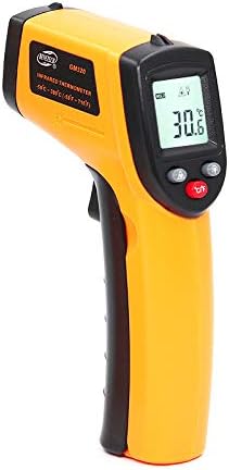 Laser Infrared IR Thermometer, -50°C～380°C (-58°F - 710°F), Digital LCD Non Contact Professional Rubber Paint Technology Instant Read Temperature Gun