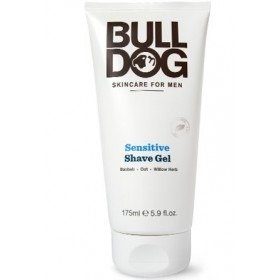 Bulldog Mens Skincare and Grooming Sensitve Shave Gel, 5.9 Ounce