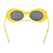 Clout Goggles Checkered, Vintage UV 400 Protection Bold Retro Sunglasses, Resin Oval Lens + Plastic Thick Frame, Mod Style Unisex Outdoor Sports Fashion Eyewear 1Pc (Yellow & Checkered)